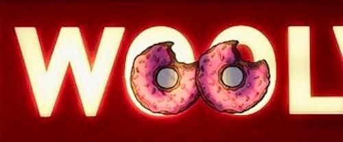 Woolworths-Donuts-logo • Kevin Harrington Woolworths donut logo 2007, Broad Street, Reading