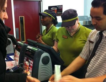 Luncheon Vouchers in McDonlad's