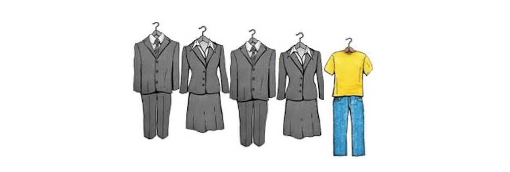 Why dress down Friday is a load of bollocks