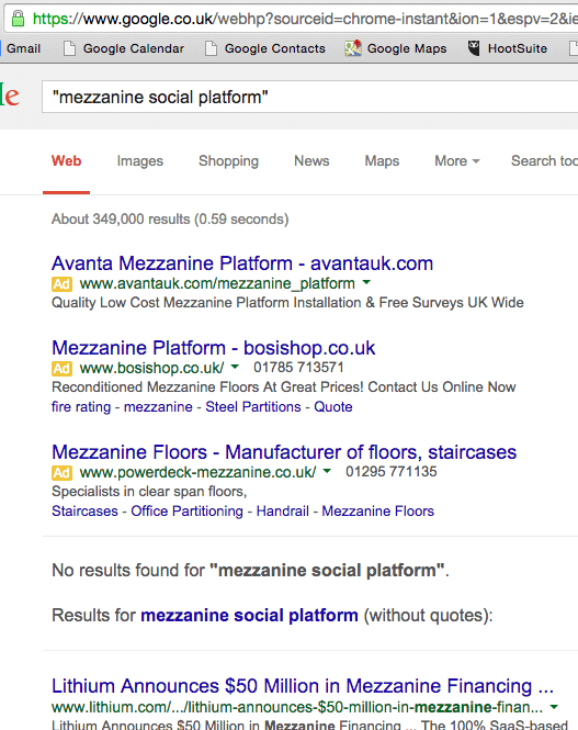 No results found for "mezzanine social platform" • Kevin Harrington No results found for "mezzanine social platform"