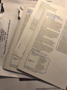 Barclaycard terms and conditions, multiple copies