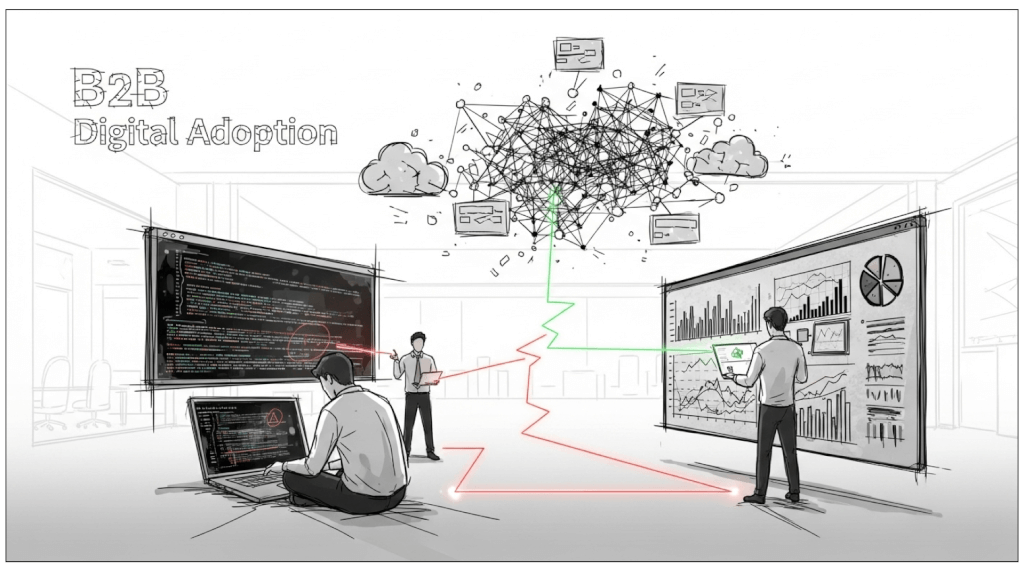 B2B digital adoption challenges