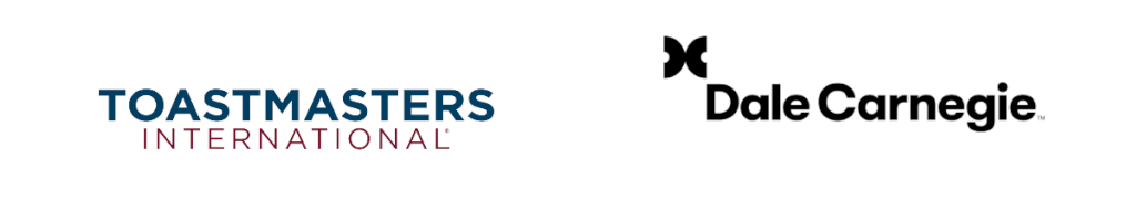 Toastmasters International the Dale Carnegie Institute
