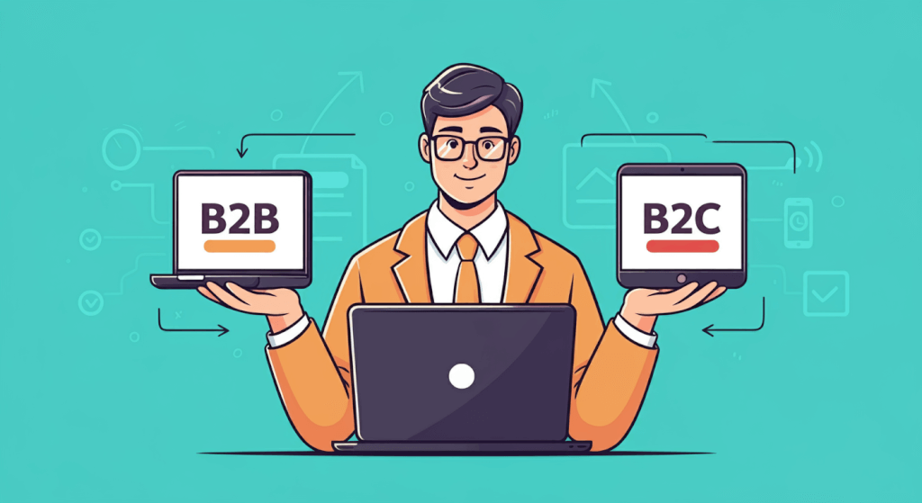 The Birth and Rise of B2B and B2C