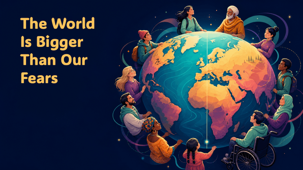 The World Is Bigger Than Our Fears